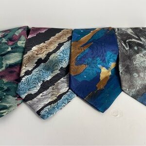 Stylish Men's Tie Set - Multicolor